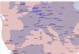 Geneva Map Of Europe Maps On the Web European and Na Cities Overlaid with