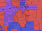 Geographical Map Of Colorado Map Colorado Voter Party Affiliation by County