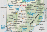 Geographical Map Of Ohio Ohio Map Geography Of Ohio Map Of Ohio Worldatlas Com