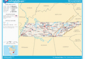 Geographical Map Of Tennessee Outline Of Tennessee Wikipedia