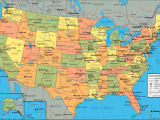 Geographical Map Of Usa and Canada United States Map and Satellite Image