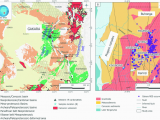 Geologic Map Of Georgia A Geological Map Of Central Africa Showing Precambrian Structures