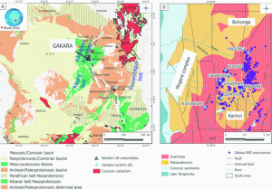 Geologic Map Of Georgia A Geological Map Of Central Africa Showing Precambrian Structures