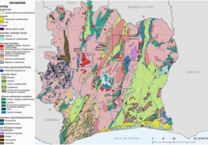 Geologic Map Of Georgia Geology Of Ivory Coast Revolvy