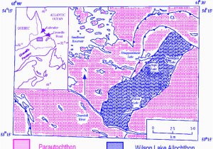 Geologic Map Of Georgia Simplified Geologic Map Of the Wilson Lake area Labrador Wilson
