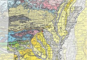 Geologic Map Of Michigan Geologic Maps Of the 50 United States Fifty Nifty Arkansas