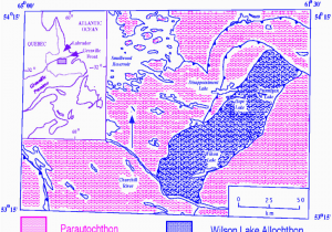 Geologic Map Of Texas Simplified Geologic Map Of the Wilson Lake area Labrador Wilson