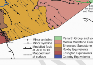 Geological Map Of Alabama Concealed Faulting Minor Folding and Bedrock Geology Derived From