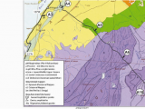 Geological Map Of Alabama Route and Geosites Location Of the Geoheritage Trail A Plotted On