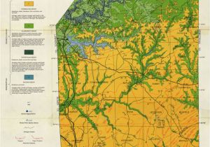 Geological Map Of Arizona Generalized Geologic Map Of butler County and Locations Of Selected