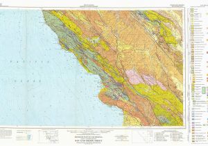 Geological Map Of California Amazon Com Mining Map San Luis Obispo California Sheet Ca Mines