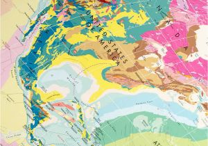 Geological Map Of Canada World Geology Map