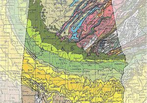 Geological Map Of Colorado Geologic Maps Of the 50 United States