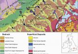 Geological Map Of northern Ireland Geological Map Of the Chilterns Hills and Lowlands to the