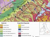 Geological Map Of northern Ireland Geological Map Of the Chilterns Hills and Lowlands to the