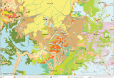 Geological Map Of northern Ireland Quaternary and Bedrock Geological Map Of Fenland Showing the