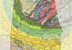 Geological Map Of oregon Geologic Maps Of the 50 United States Geology State Map Geology