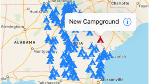 Georgia Campgrounds Map Georgia Campgrounds Rv Parks Im App Store