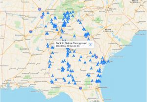 Georgia Campgrounds Map Georgia Campgrounds Rv Parks Im App Store