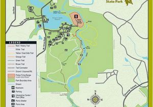 Georgia Campgrounds Map Trails at Sweetwater Creek State Park Georgia State Parks D