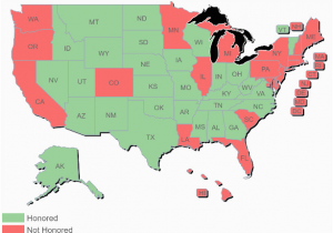 Georgia Ccw Reciprocity Map Online Concealed Carry Permit Course 28 States Concealed Carry Inc