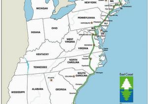 Georgia Coastline Map Bucket List the Nearly Complete 3 000 Mile Long East Coast Greenway