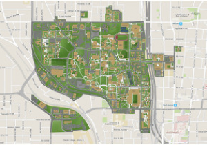 Georgia College Campus Map Georgia Tech