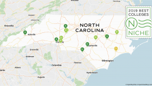 Georgia Colleges and Universities Map 2019 Best Colleges In north Carolina Niche