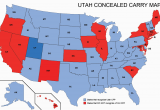 Georgia Concealed Carry Reciprocity Map Utah Concealed Weapons Permit Reciprocity Map Misc Pinterest