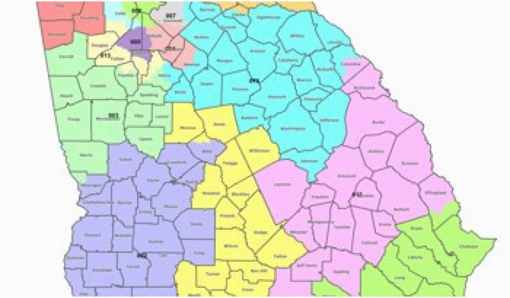Georgia Congressional Districts Map Map Georgia S Congressional 
