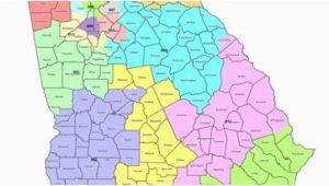 Georgia Congressional Districts Map Map Georgia S Congressional Districts