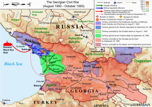 Georgia Country Location In World Map Georgian Civil War Wikipedia