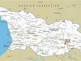 Georgia Country Map World Detailed Clear Large Road Map Of Georgia Ezilon Maps