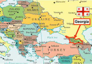 Georgia Country Maps the Georgia Sdsu Program is Located In Tbilisi the Nation S Capital