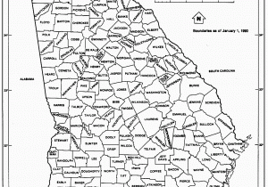 Georgia County formation Map U S County Outline Maps Perry Castaa Eda Map Collection Ut