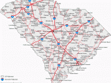 Georgia County Maps with Cities Map Of south Carolina Cities south Carolina Road Map