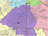 Georgia County Population Map Map Georgia S Congressional Districts