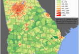 Georgia Demographics Map Demographics Of atlanta Revolvy