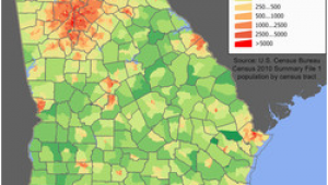 Georgia Demographics Map Demographics Of atlanta Revolvy