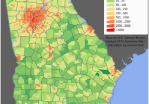 Georgia Demographics Map Demographics Of atlanta Revolvy