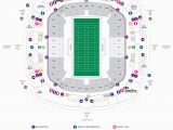Georgia Dome Map Seating Football Seating Charts Mercedes Benz Superdome