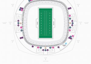 Georgia Dome Map Seating Football Seating Charts Mercedes Benz Superdome