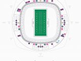 Georgia Dome Parking Map Football Seating Charts Mercedes Benz Superdome