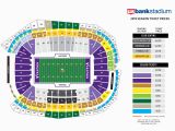 Georgia Dome Parking Map Vikings Seating Chart at U S Bank Stadium Minnesota Vikings