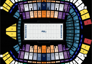 Georgia Dome Seat Map Seattle Seahawks Seating Chart at Centurylink Field Seattle