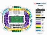 Georgia Dome Seat Map Vikings Seating Chart at U S Bank Stadium Minnesota Vikings