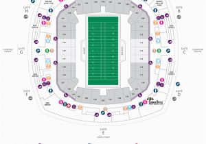 Georgia Dome Seating Map Football Seating Charts Mercedes Benz Superdome