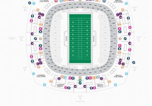 Georgia Dome Seating Map Football Seating Charts Mercedes Benz Superdome