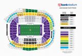 Georgia Dome Seating Map Vikings Seating Chart at U S Bank Stadium Minnesota Vikings