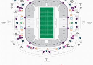 Georgia Dome Tailgating Map Football Seating Charts Mercedes Benz Superdome